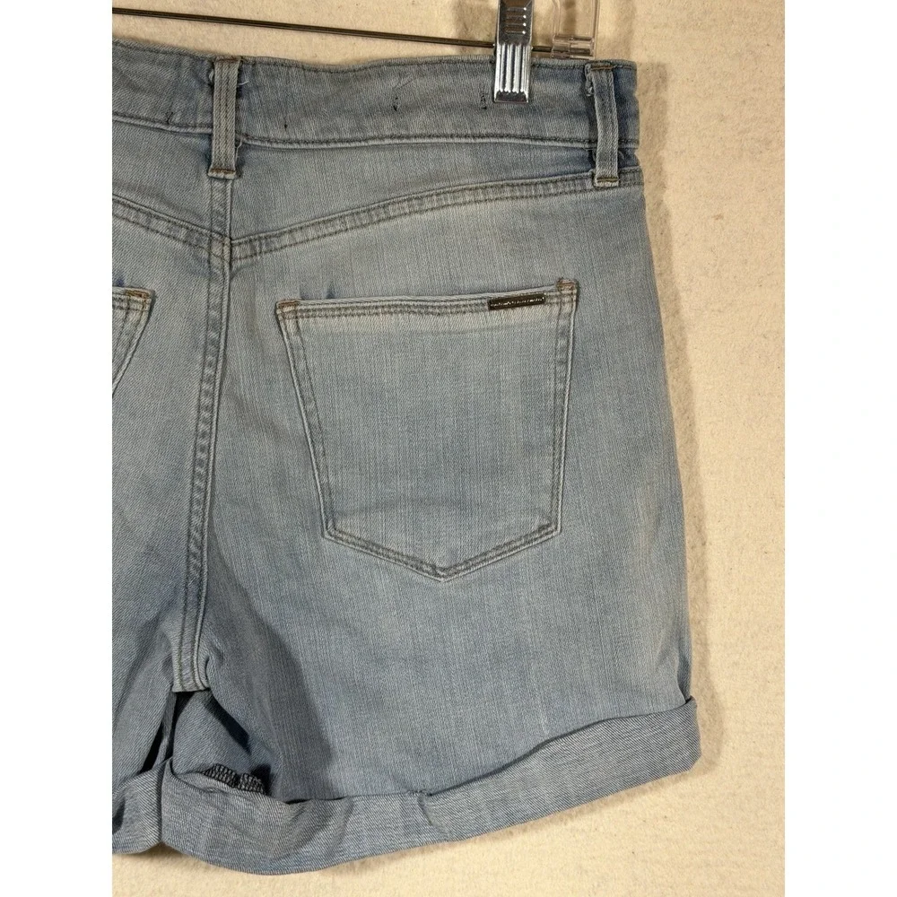 White House Black Market Denim Shorts Womens 30 Distressed Y2K Festival Coquette